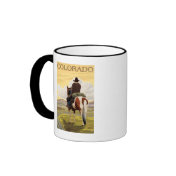 Cowboy (View from Back)Colorado Coffee Mug