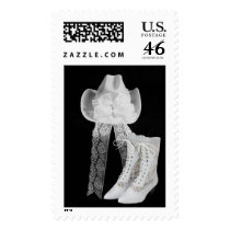 Cowboy Wedding postage by beverlytazangel Cowboy Wedding postage