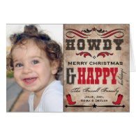 Custom Christmas Card Photo Templates