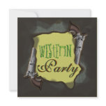 Cowboy western horse ranch corral party announcement