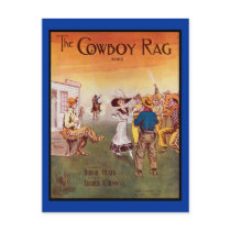 Cowboy Western Post Card