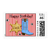 Cowboy  Wild West  Postage Stamps