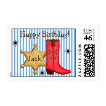 Cowboy  Wild West  Postage Stamps