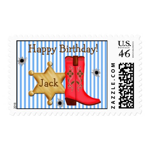 Cowboy  Wild West  Postage Stamps