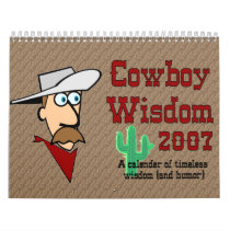 Cowboy Wisdom Wall Calendars