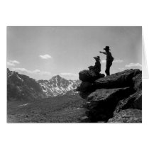 Cowboys on Cliff cards by uwahc_cards Cowboys on Cliff cards