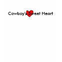 Cowboy's Sweet Heart Spaghetti Strap t-shirts by TheCowboyCorner Cowboy's Sweet Heart Spaghetti Strap t-shirts