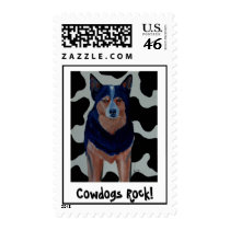 Cowdogs Rock! Postage Stamps