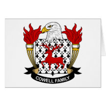 Cowell Family Crest Cards