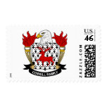 Cowell Family Crest postage