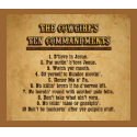 Cowgirl 10 Commandments Poster print