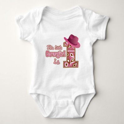 Cowgirl 1st Birthday T-shirts