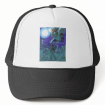 Cowgirl at Night Trucker Hat