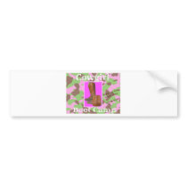 Cowgirl bootcamp bumper sticker