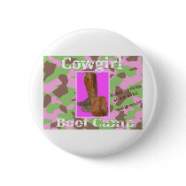 Cowgirl bootcamp pin