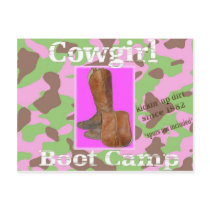 Cowgirl bootcamp postcards