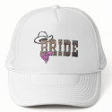 Cowgirl Bride Hat by StargazerDesigns Cowgirl Bride Hat