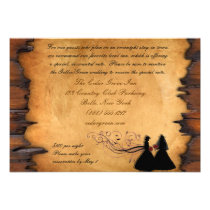 Cowgirl Brides Custom Accommodations Cards