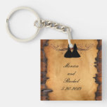 Cowgirl Brides Custom Wedding Key Chain Favors key chains