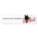 Cowgirl Broker, I SOLD MY HORSE ON: bumper stickers by thundern1 Cowgirl Broker, I SOLD MY HORSE ON: bumper stickers