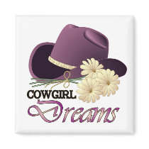 CowGirl Dreams MAGNET by RanchLady CowGirl Dreams MAGNET