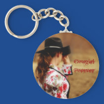 Cowgirl Forever Keychain keychains