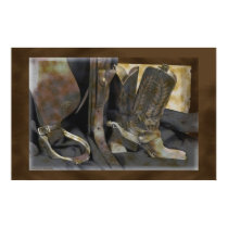 Cowgirl Gear 03 Poster posters