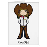CowGirl Greeting Card