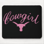 Cowgirl In Pink Mouse Pad