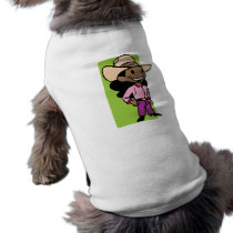 Cowgirl in Purple pet clothing by cuteforkids Cowgirl in Purple pet clothing