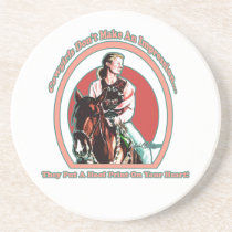 Cowgirl In Your Heart Coaster MLB coasters