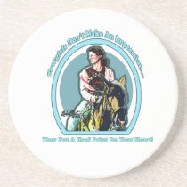 Cowgirl In Your Heart Coaster MLB Baby Blue coasters