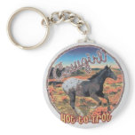 Cowgirl Keychain