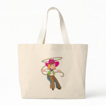 Cowgirl Kid Canvas Bags