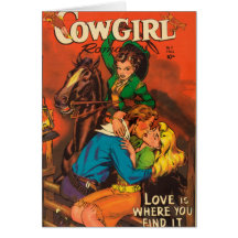 Cowgirl Love is Where You Find It Cards