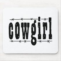 Cowgirl mousepads