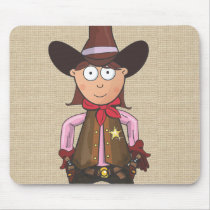 Cowgirl Mousepads