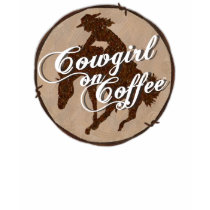 Cowgirl On Coffee White Camisol t-shirts