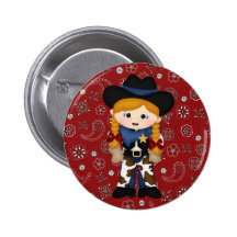 Cowgirl Pin