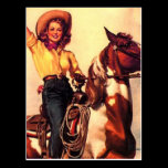 Cowgirl postcards
