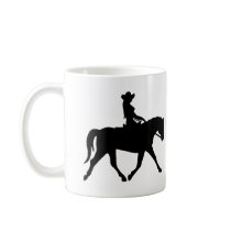 Cowgirl Riding Her Horse Mug
