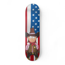 Cowgirl Skate Board Deck
