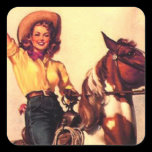 Cowgirl stickers