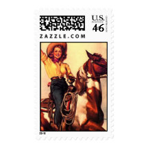 Cowgirl Stamps