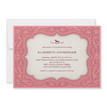 Cowgirl Western Baby Shower invitations