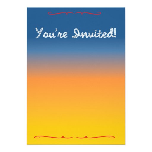 Cowgirl Western Birthday Party Invitations