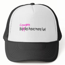 Cowgirls Have More Fun hats