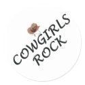 Cowgirls Rock stickers by teepossible Cowgirls Rock stickers