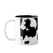 Cowhide Print ~ Two -Tone Mug