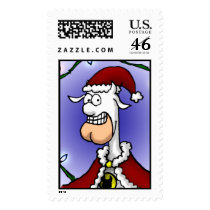 Cowman Christmas Stamp